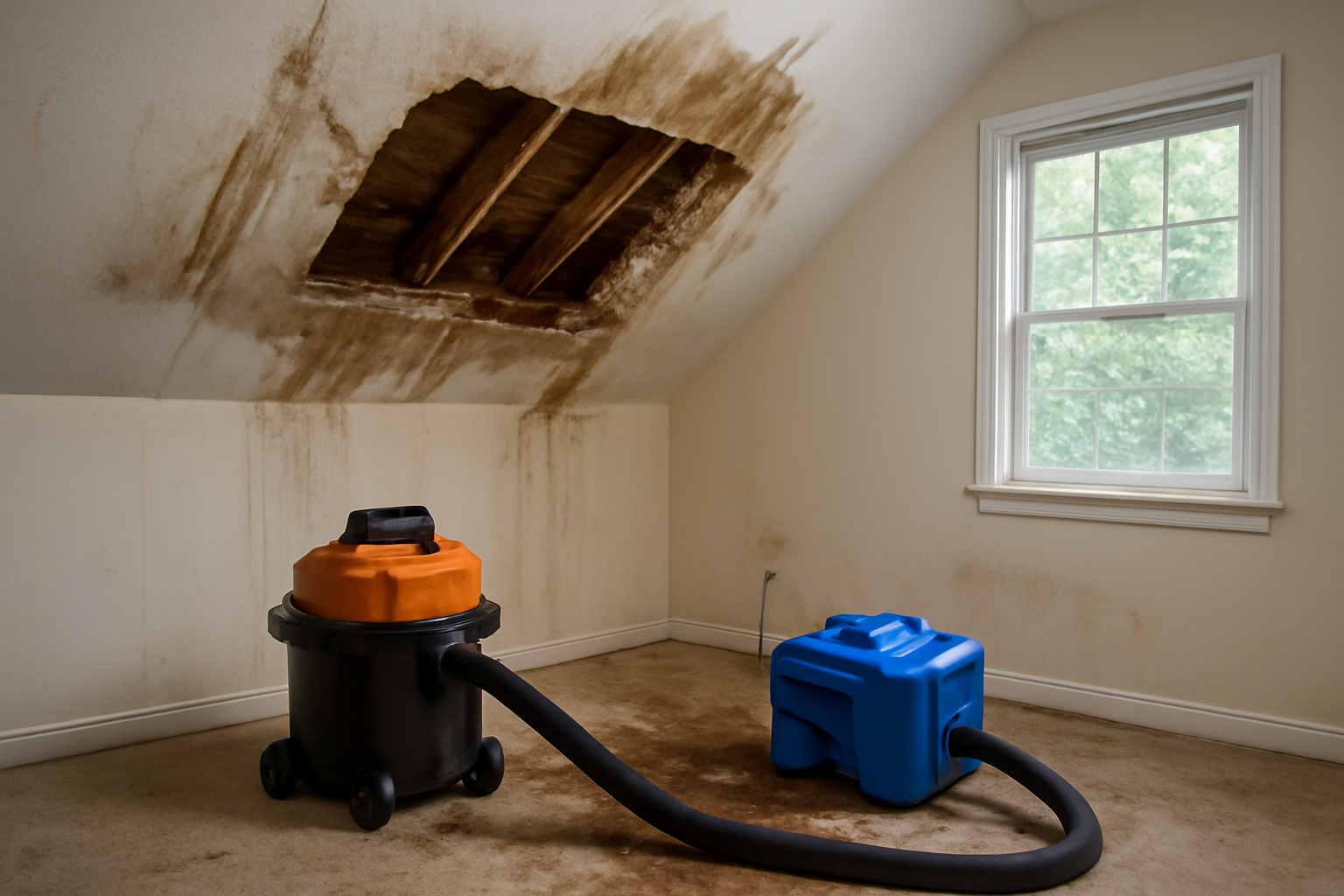 Attic Water Extraction in Bradenton, FL