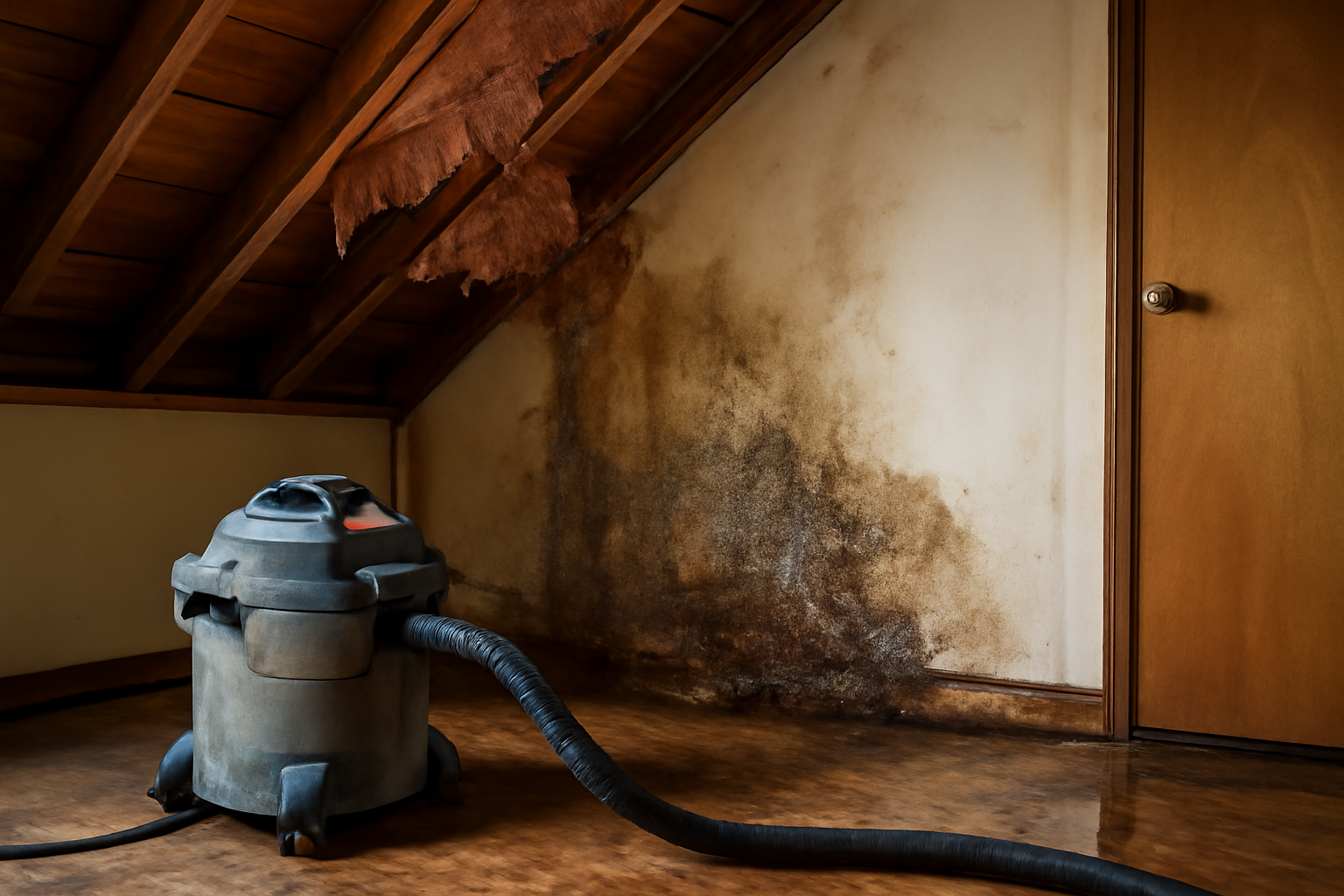 Attic Water Removal in Bradenton Beach, FL