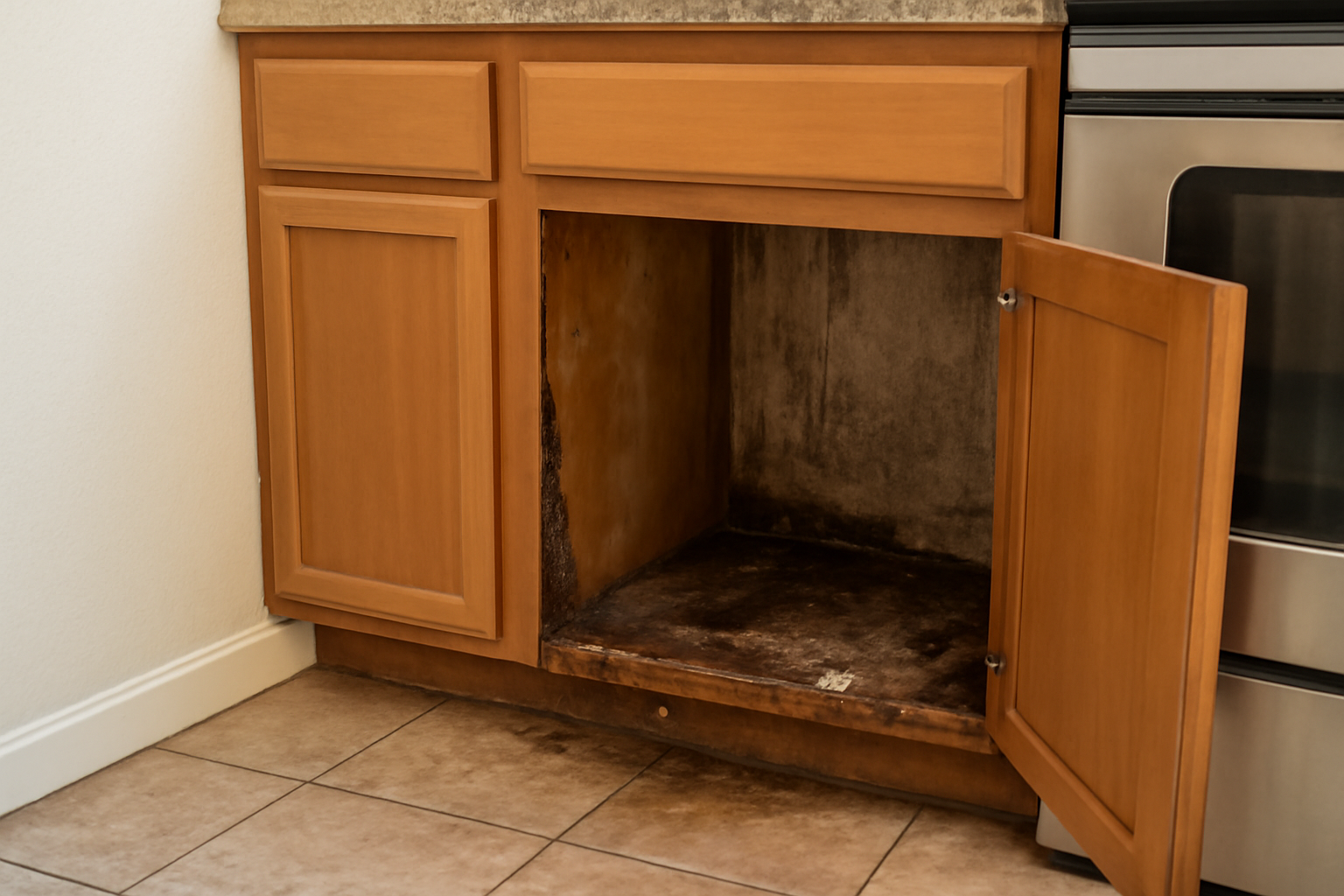 Cabinet Water Damage Repair in Land O' Lakes, FL