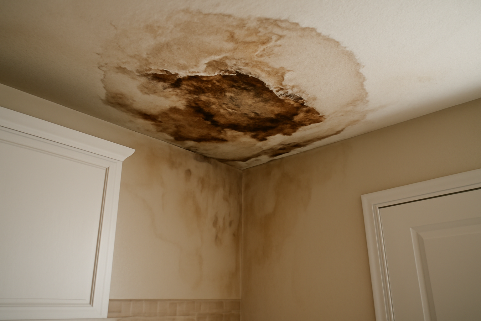 Ceiling Drywall Water Damage Restoration in Bradenton, FL