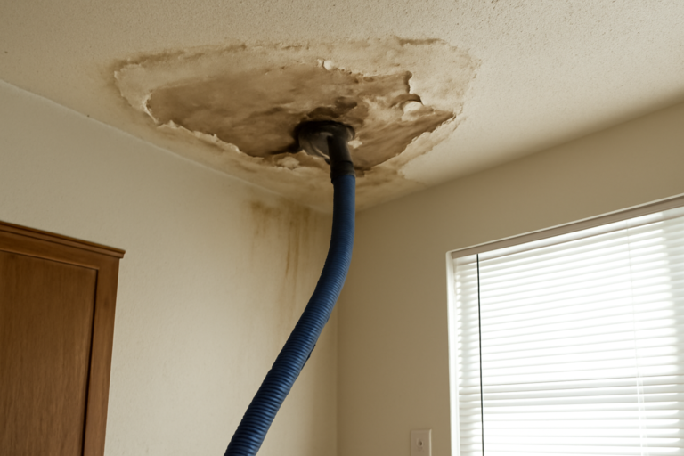 Ceiling Water Extraction