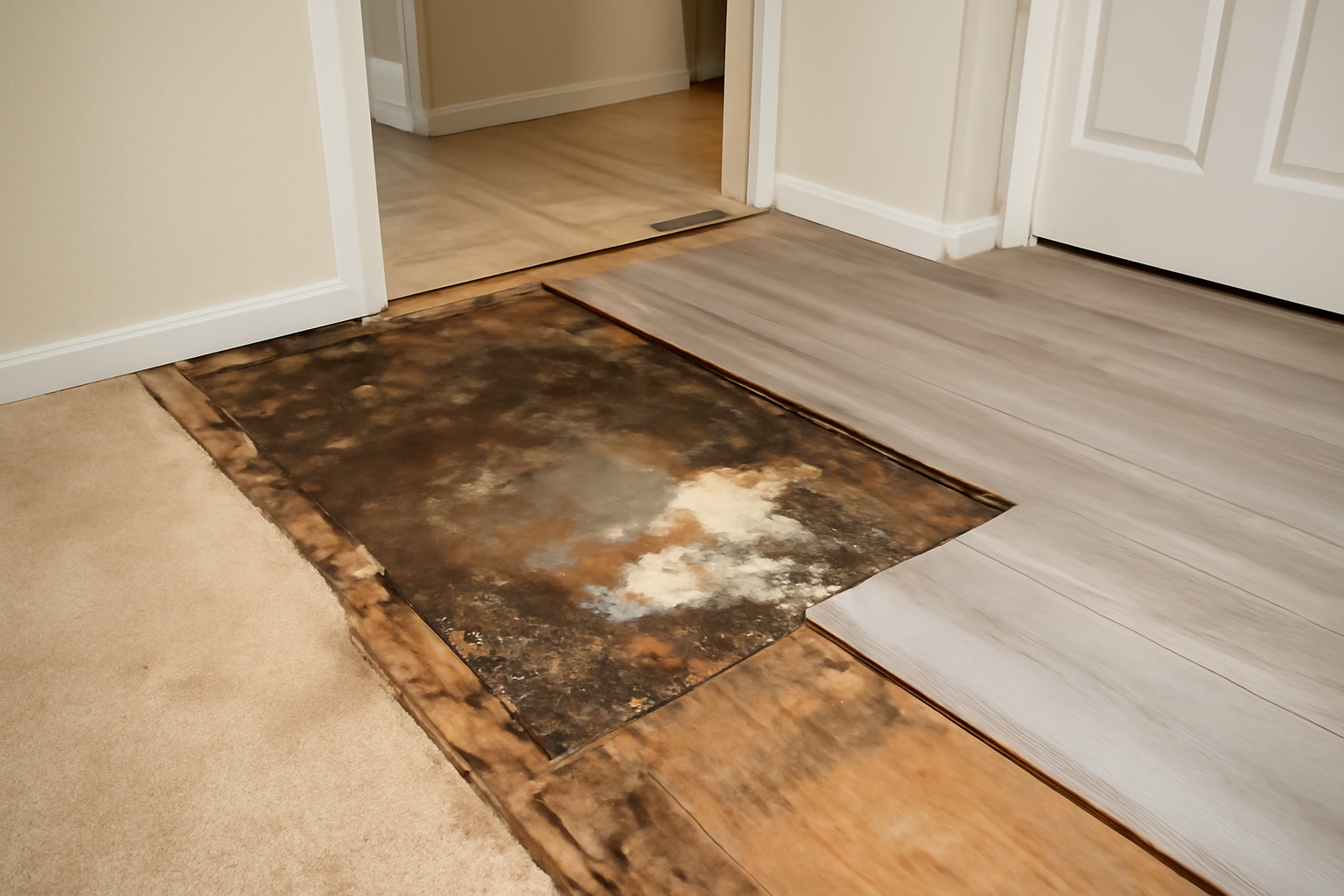 Flooring Replacement After Water Damage in Bloomingdale, FL