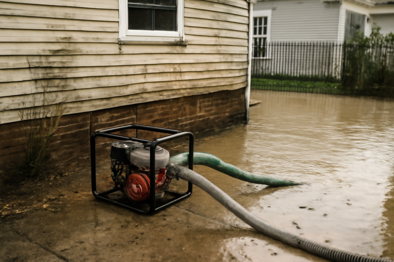 Portable Pump Water Extraction