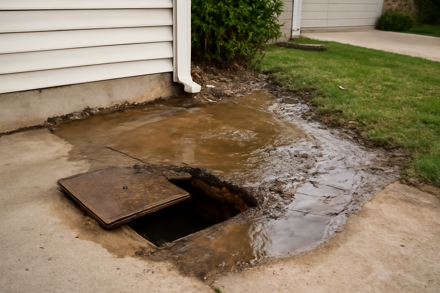 Septic Tank Backup Water Removal in Bee Ridge, FL