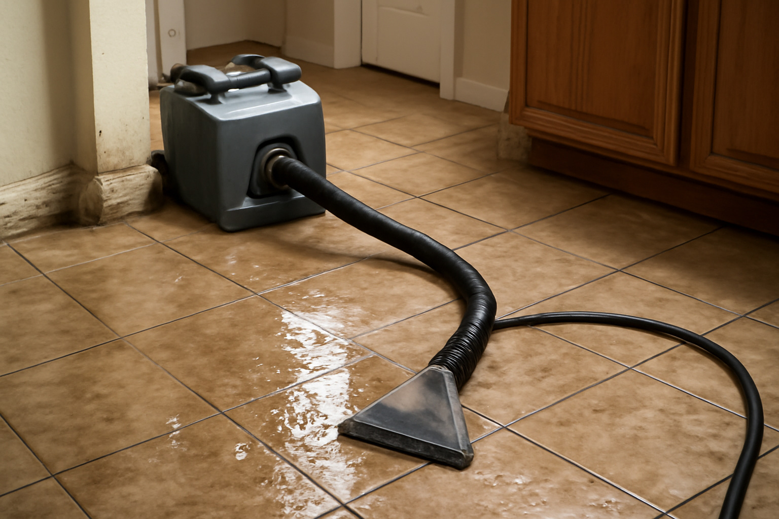 Tile Floor Water Extraction in Bee Ridge, FL