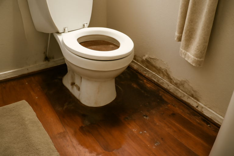 Toilet Overflow Water Removal