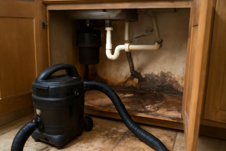 Under Sink Water Extraction