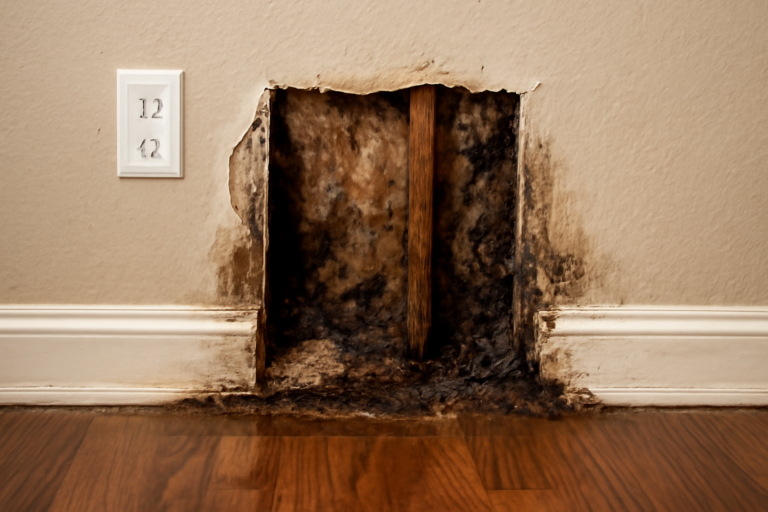 Wall Cavity Water Extraction